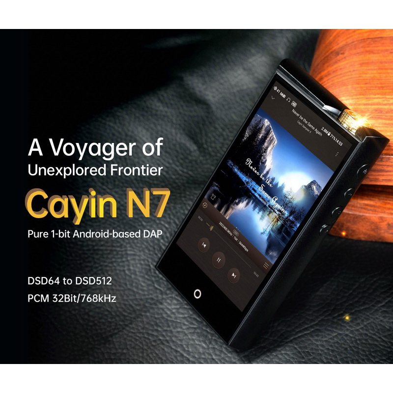 Cayin N7 ของแท้ รับประกันศูนย์ไทย DAP พกพาระดับเรือธงแห่งยุค Pure 1-bit ระบบปฎิบัติการ Android 12