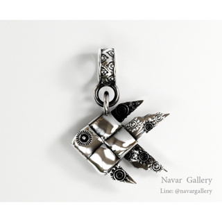 Navar gallery : ชาร์มปลาตะเพียน เนื้อเงิน silver 92.5