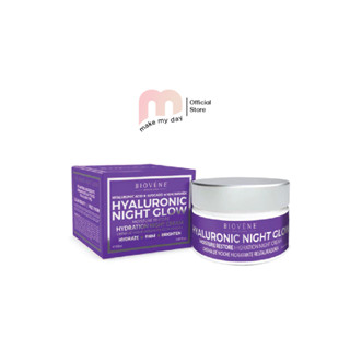 Biovene HYALURONIC NIGHT GLOW Restore Hydration Night Cream (50ML)