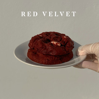 [ขั้นต่ำ 2 ชิ้น] คุกกี้ KAYE RED VELVET นิวยอร์คโฮมเมดคุกกี้ ชิ้นใหญ่ 100กรัม