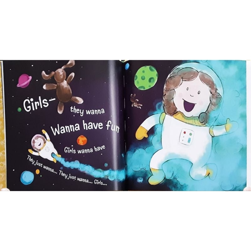 หนังสือนิทานปกแข็ง POP READS SONY SONG STORY BOOK "GIRLS รูปที่ 6