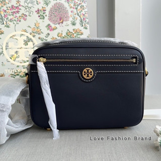 👑ผ่อน0%~แท้100%👑 กระเป๋าสะพาย TORY BURCH T Monogram Leather Camera Bag 80505