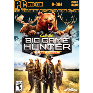 Cabelas Big Game Hunter Pro Hunts แผ่นและแฟลชไดร์ฟ  เกมส์ คอมพิวเตอร์  Pc และ โน๊ตบุ๊ค