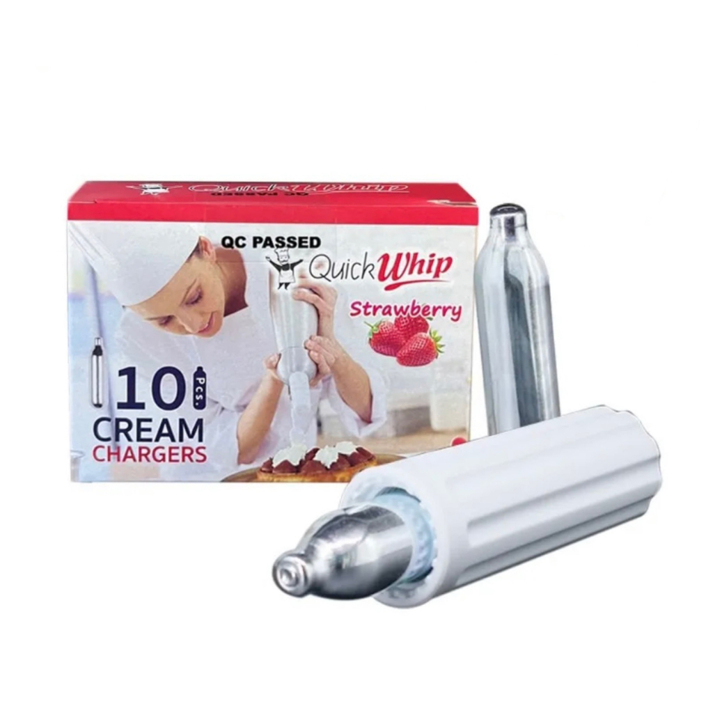 Quick Whip หลอดแก๊สวิปครีมกลิ่น Strawberry