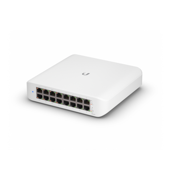 USW-Lite-16-PoE UniFi Switch 16-POE GEN2 (USW-Lite-16-POE)16-Port Gigabit Managed L2, 8-Port PoE, 45