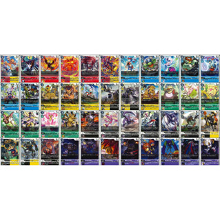 DIGIMON CARD GAME แยกใบ ภาษาญี่ปุ่น BT13 ระดับ C