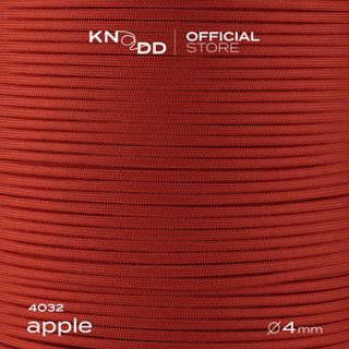 KNODD พาราคอร์ดไนลอน นำเข้าจากอเมริกา สี No.4032: Apple ขนาด 4มม