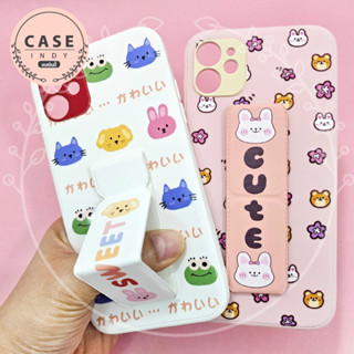 เคส Samsung A12 A50 A52เคสมือถือนิ่มกันกล้องติดขาตั้งแม่เหล็กตั้งได้ พับเก็บเรียบเนียนไม่แกะกะ