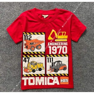 เสื้อ tomica สำหรับเด็ก  พร้อมส่งที่ไทย ส่งทุกวัน ส่งเร็ว