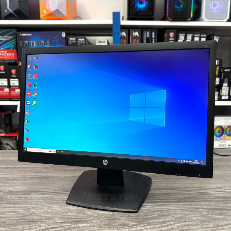 จอคอม 21.5 นิ้ว มือสอง HP V223 Full HD 1080P , LED , 60Hz มีรับประกันร้าน 1 เดือน