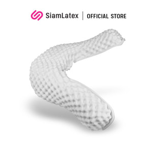 SiamLatex U360 หมอนตัวยู นุ่มสบาย ใช้ได้ทุกองศา ผลิตจากยางพาราแท้ ปลอก 2 ชั้น ถอดซักได้ หมอนเอนกประสงค์ ลดปวดหลัง แก้ปวดคอ แก้ปวดเอว นุ่ม แน่น