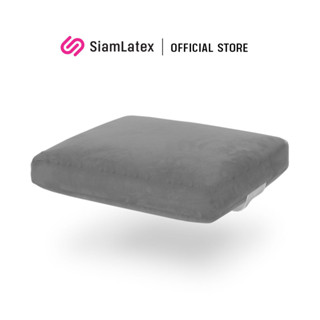 Siamlatex เบาะรองหลังใยสังเคราะห์ รุ่น Poppa ลดการปวดหลัง ปวดเอว บรรเทาโรคออฟฟิศซินโดรม ขนาดกะทัดรัด ใช้งานได้กับเก้าอี้ทุกขนาด มีสายรัดพนักพิงหลัง