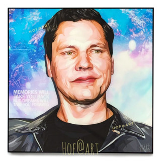 Tiesto เทียสโต้ DJ ดีเจ EDM เพลง Music รูปภาพ​ติด​ผนัง​ pop art กรอบรูป รูปภาพ ของขวัญ​ ของแต่งบ้าน