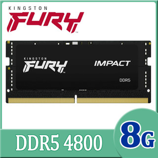 8GB (8GBx1) DDR5/4800 RAM NOTEBOOK (แรมโน้ตบุ๊ค) Kingston Fury Impact (KF548S38IB-8)