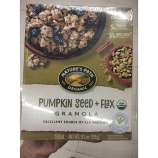 Natures Path Pumpkin Flaxplus Cereal 325g.ราคาพิเศษ