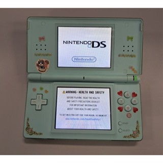 Nintendo dsl สีเขียว มือสองญี่ปุ่น เครื่องเปล่า sn = 34868