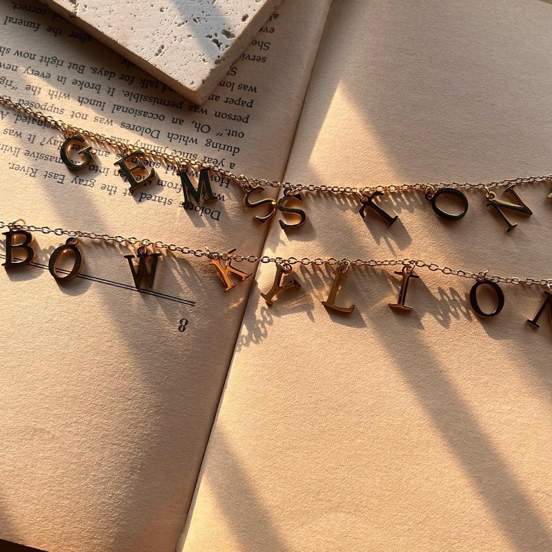 (สั่งในไลฟ์🔥ลด50%)สั่งทำชื่อในแชท🌟Sophia Customer’s order Necklace