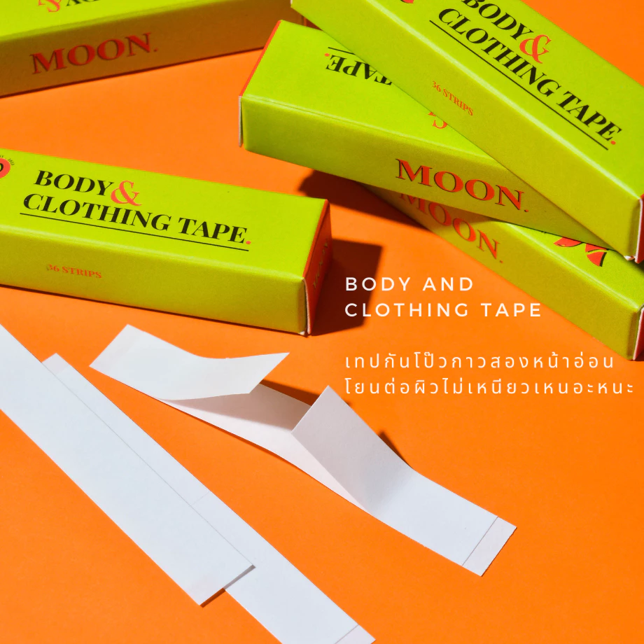เทปกันโป๊ Clothing Tape เทปติดเสื้อ เทปแปะกันโป๊ ใช้ติดเสื้อผ้าและผิวกาย
