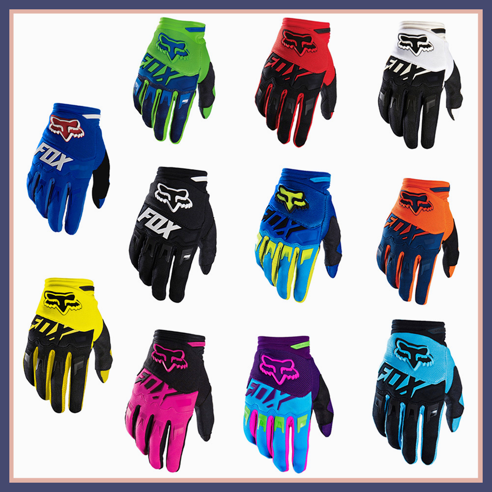 FOXriding gloves ถุงมือจักรยานยนต์กลางแจ้งแบบครอสคันทรีพร้อมถุงมือกันการสึกหรอ