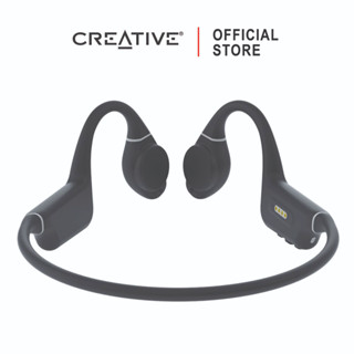 CREATIVE Outlier Free (ฺDark Slate Grey) หูฟังไร้สาย (สีเทาเข้ม) แบบ Bone Conduction Bluetooth® 5.3