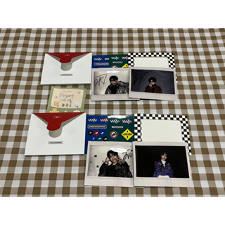 treasure md trace polaroid + stickers set โพลาลอยด์ พลล ฮารุโตะ จองอู