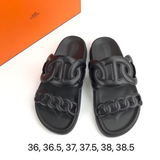 🩴ของแท้💯% New! Hermes Extra Sandals(อปก.ถุงผ้า) ❗️เช็คสต็อคก่อนสั่งอีกทีนะคะ📲