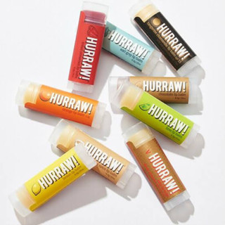 [พร้อมส่ง] นำเข้าจากอเมริกา ของแท้ 100% ลิปบาล์ม Hurraw! Balm Lip Balm (4.3 g)