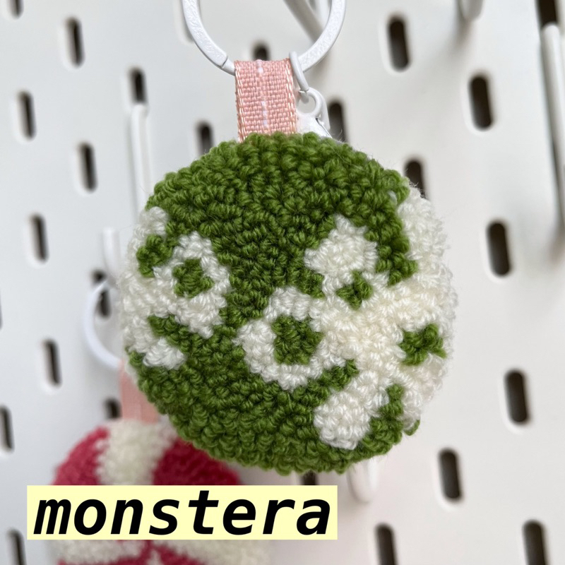 Monstera - พวงกุญแจน่ารัก