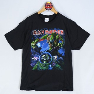 เสื้อวงลิขสิทธิ์แท้ Ironmaiden  ลาย Final Frontier World