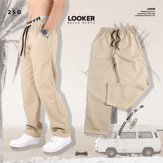 LOOKER - กางเกงขายาวเอวยางยืด รุ่นยอดนิยม