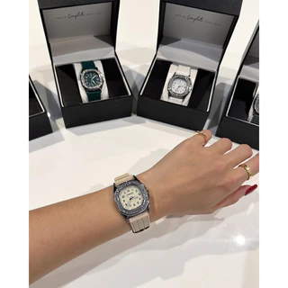 PT Watch นาฬิกาแฟชั่น สายซิลิโคน แบรนด์แท้ COMPLETE | เรียบหรู ใส่ง่ายทุกวัน