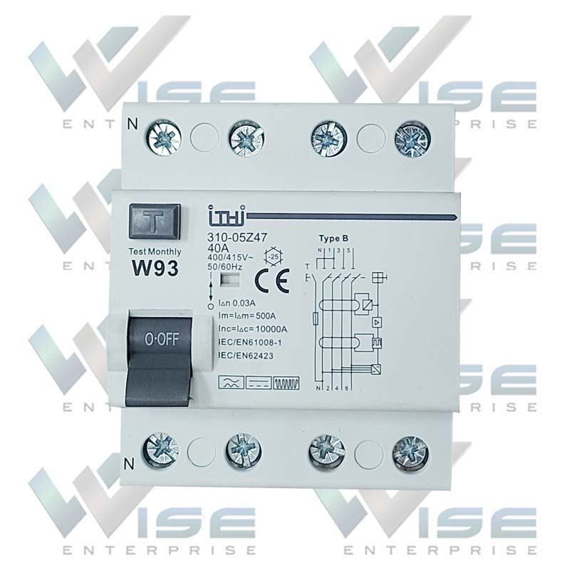 อุปกรณ์ตัดวงจรไฟฟ้า Breaker Circuit EKL6100B3N4030