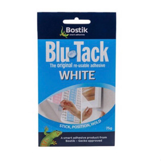 Bostik Blu tack White กาวดินน้ำมัน สีขาว 75กรัม