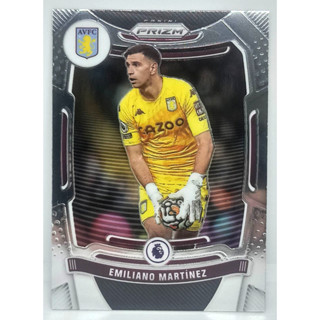 การ์ดนักเตะ ฟุตบอล ใบเบส Emiliano Martinez 2021-22 Prizm Premier League Soccer Base Card #121 Aston Villa