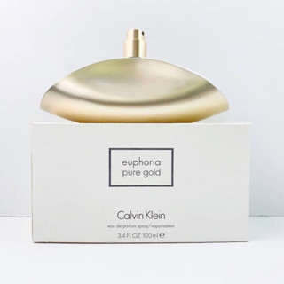 CK Euphoria Pure Gold Women EDP 100ml Tester #calvinklein