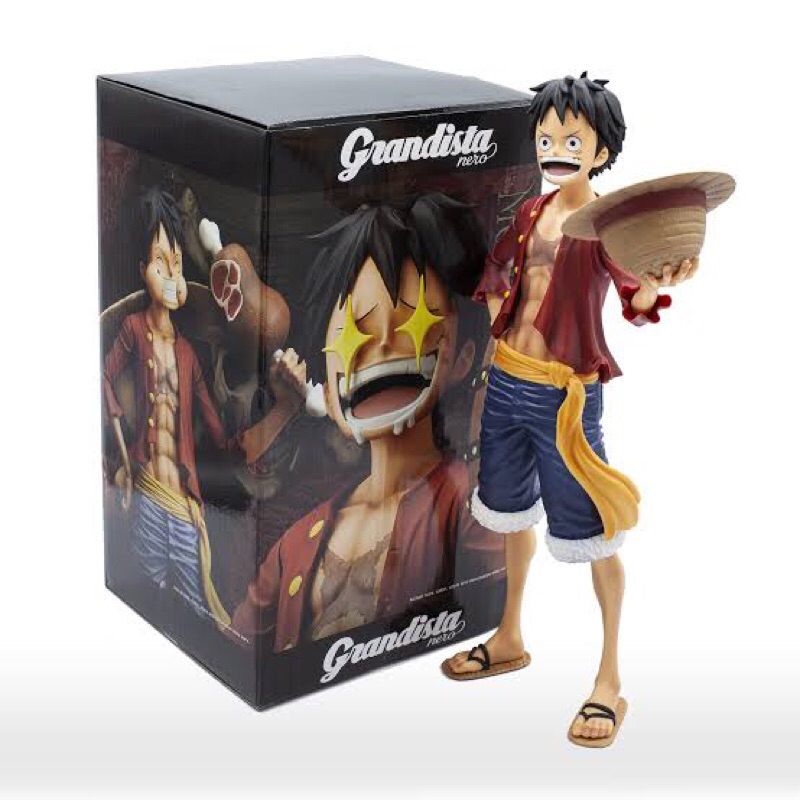 โมเดลวันพีช Luffy 28cm วันพีชฟิกเกอร์ One Piece Grandista Nero (copy china)