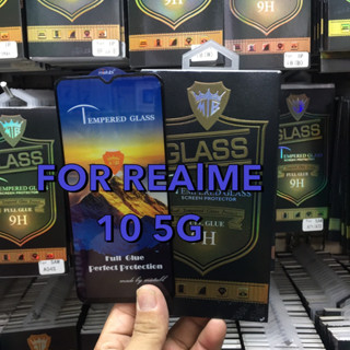 Realme 10(5G)/10T/11 เรียวมี ฟิล์มกระจก ฟิล์มกันรอยหน้าจอ ฟิล์มกระจกนิรภัยกันรอย แบบเต็มจอ ขอบดำ