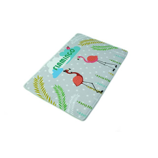 Door mat พรมเช็ดเท้า ลายนก Flamingo 40x60x1 cm S191909E