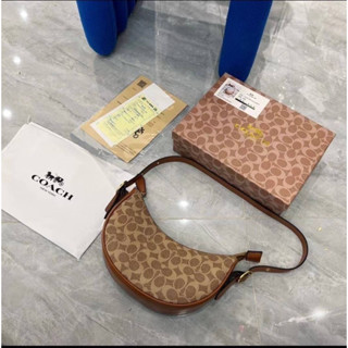 👜 Coach สะพายไหล่ งานพร้อมกล่อง อุปกรณ์ครบ