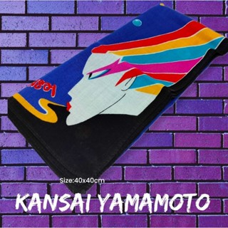 ผ้าเช็ดหน้าKansai yamamoto vintage80sแท้ออกช็อป (มือสอง)