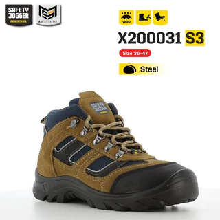 [ของแท้พร้อมส่ง] Safety Jogger รุ่น X200031 S3 รองเท้าเซฟตี้หุ้มข้อ หัวเหล็ก ระบายอากาศ พื้นกันน้ำมัน