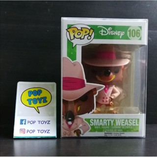 FUNKO POP Smarty Weasel 106 Disney Roger Rabbit ของแท้ งานเก่าเลิกผลิตแล้ว หายาก แถมกล่องใส พร้อมส่งไม่ต้องรอพรีออเดอร์