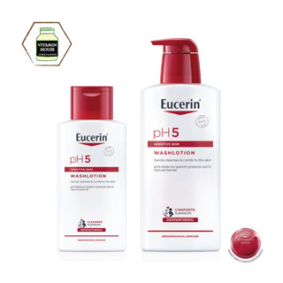 Eucerin pH5 WashLotion / ครีมอาบน้ำถนอมผิว 200 ml และ 400 ml