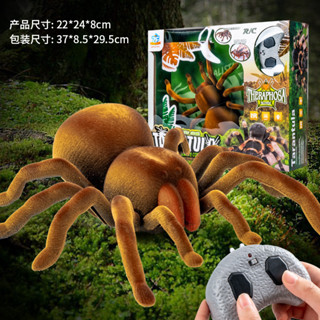 ProudNada Toys ของเล่นเด็ก ของเล่นวิทยุบังคับ แมงมุม บังคับวิทยุ REALISTIC CRAWL TARANTULA REMOTE CONTROL NO.9986M