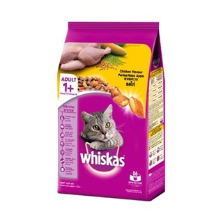 Whiskas Adult 1+ อาการแมว สูตรแมวโต รสไก่