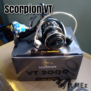 ของแท้ ราคาถูก ❗❗ รอกตกปลา รอกสปิน รอกสกอเปี่ยน Scorpion VT เหมาะกับตกปลาเกร็ดตีเหยื่อปลอม พร้อมส่ง ❗❗ spinning reel