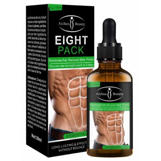 AiCHUN BEAUTY Eight Pack Abdominal Fat Removal Essential Body Oil 30 ml