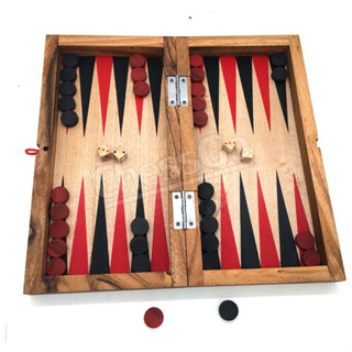 (ตัวแทนchessgo)แบ็กแกมมอนไม้ Backgammon