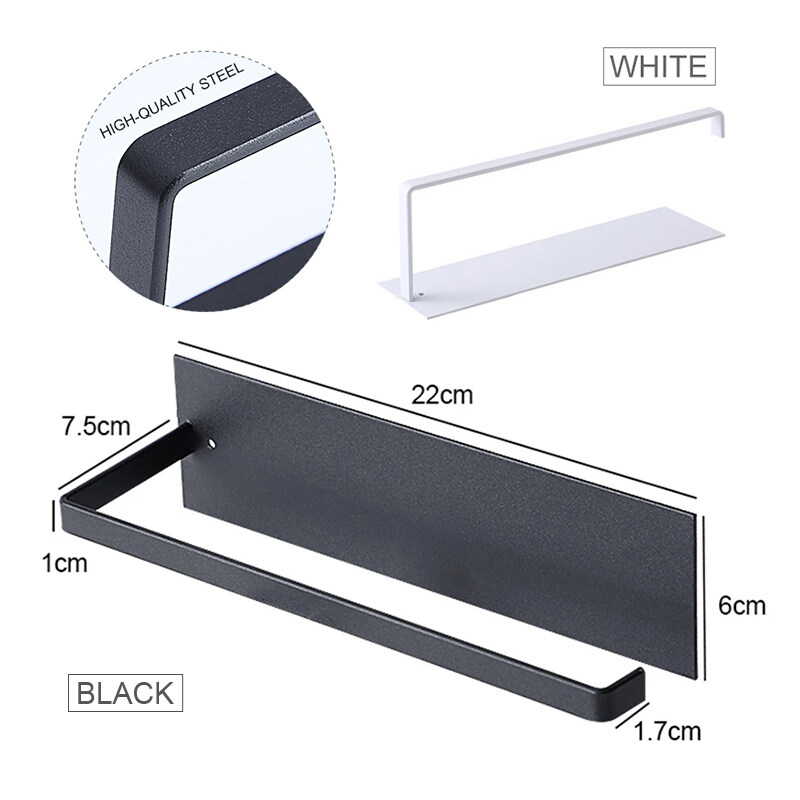 Oneworldshop ราวแขวนทิชชู่ ที่แขวนกระดาษทิชชู่ สเตนเลส ไม่เจาะผนัง ไม่เป็นสนิม KN-S006 - รูปที่ 4