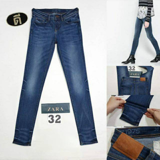 32.ZARA Z1975  Eu36  8228 032 เอววัดจริง  27-28"